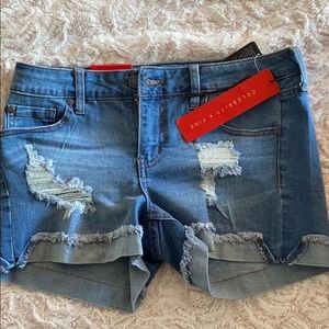 Jean shorts. Never worn